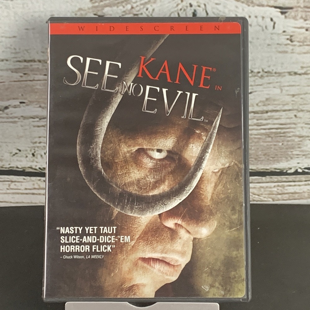 See No Evil (DVD, 2006) Glen Jacobs, Christina Vidal, Michael J. Pagan, Kane